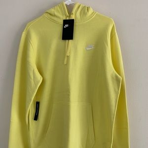 Nike Men’s Yellow Hoodie size: Large